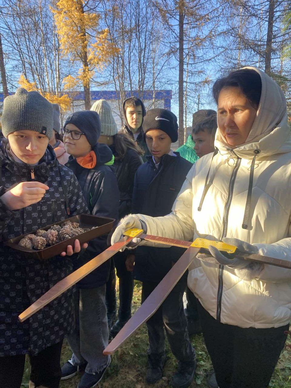 Экскурсия в лесхоз.